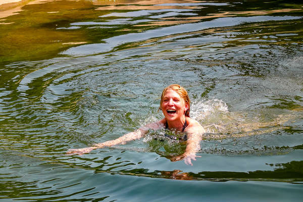 Baignade équestre en Catalogne