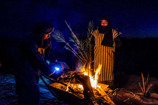 Bivouac équestre au Maroc