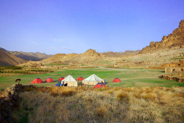 Bivouac équestre au Maroc