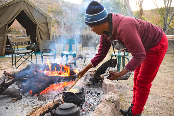 Camp équestre dans le Waterberg