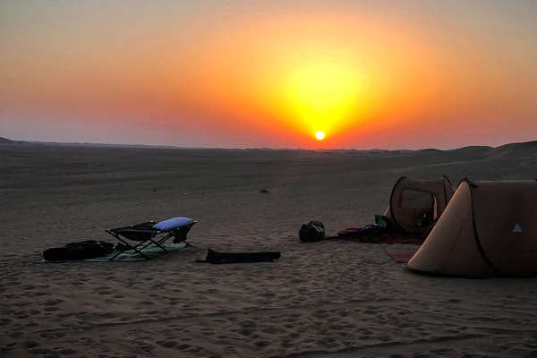 Camp équestre près d'Abu Dhabi