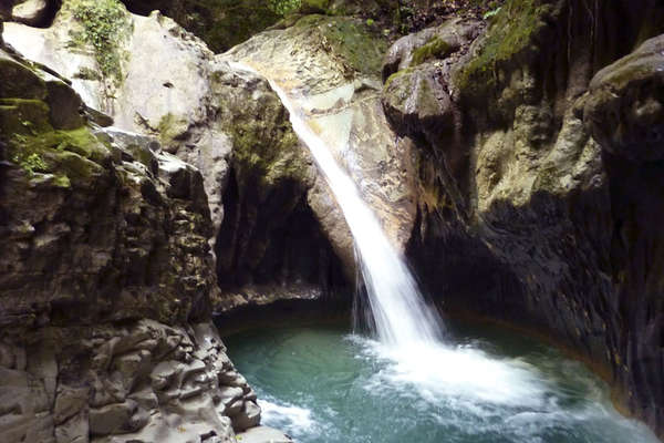 Chute d'eau en République Dominicaine