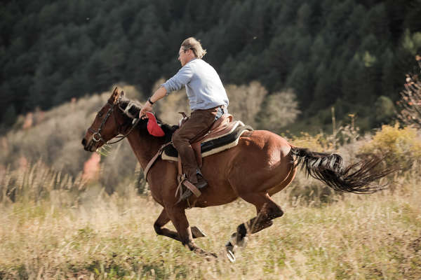 Catalogne sportive à cheval