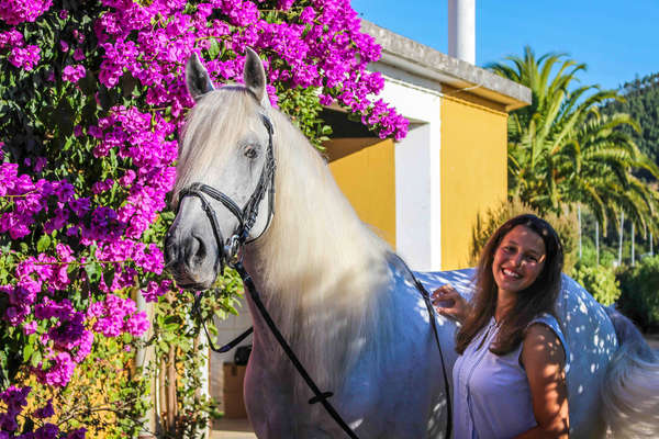 Cavalière au Portugal