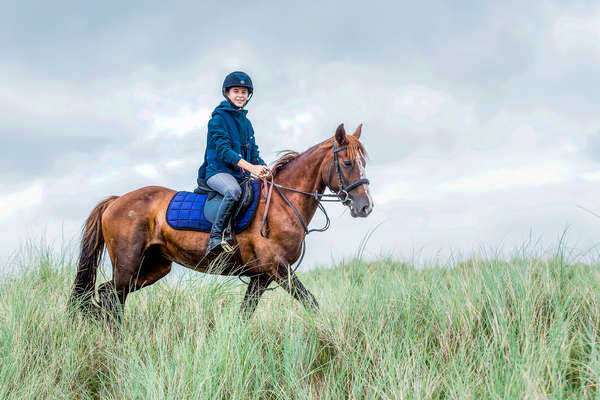 Cavalière en Irlande