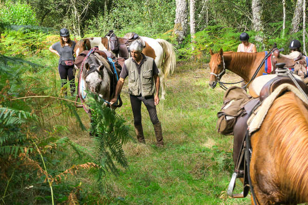 Cavaliers en Corrèze