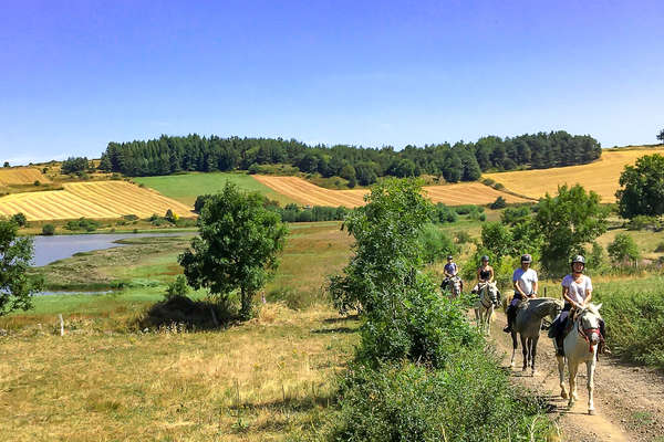 Cavaliers en Haute Loire