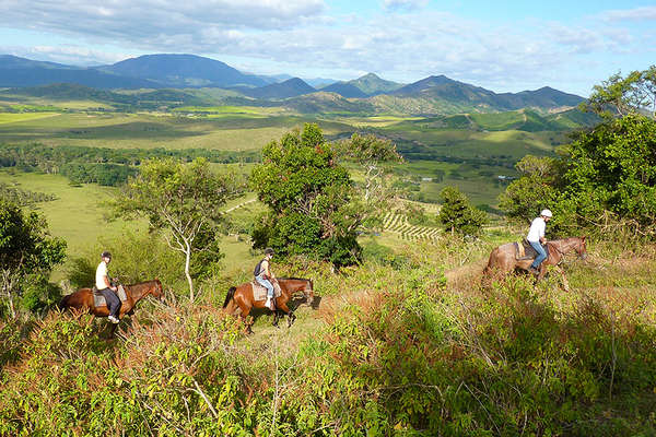 Randonnée à cheval en Nouvelle-Calédonie