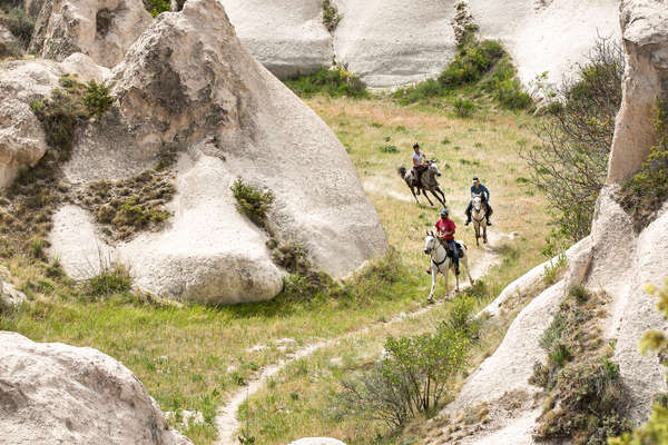 Chevauchée sportive en Cappadoce