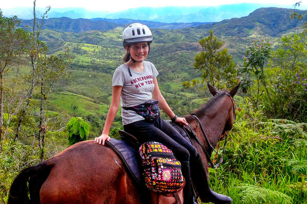 Colombie à cheval