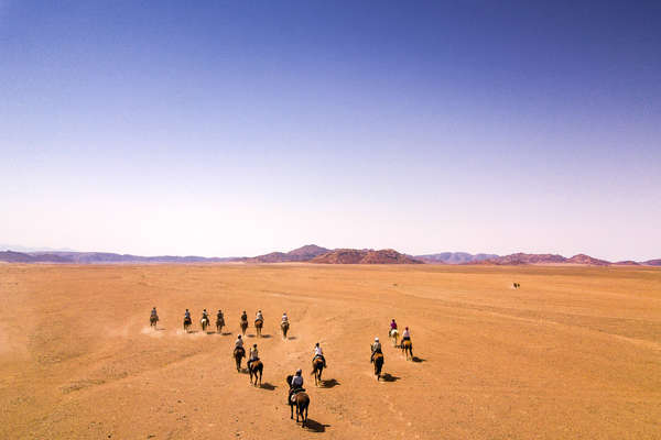 Découverte de la Namibie à cheval