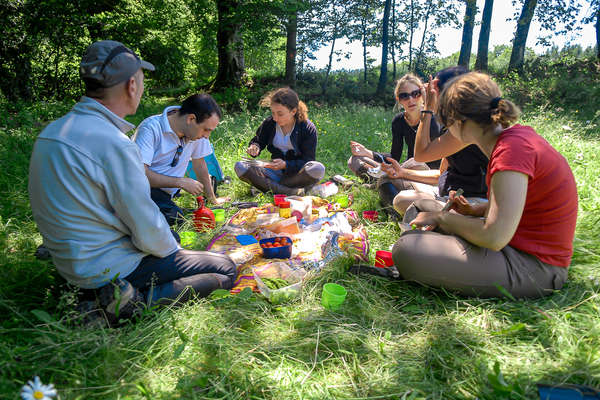 Déjeuner équestre en Ardèche