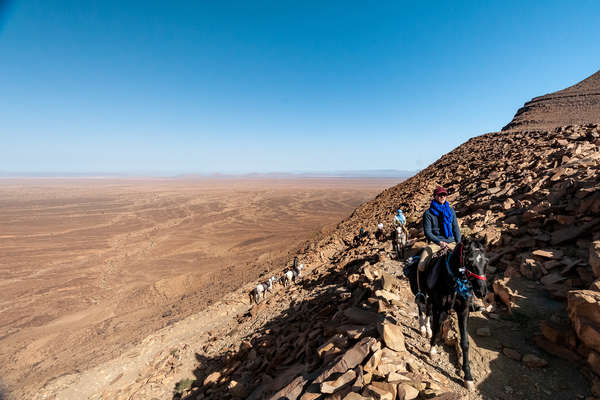 Djebel Bani à cheval