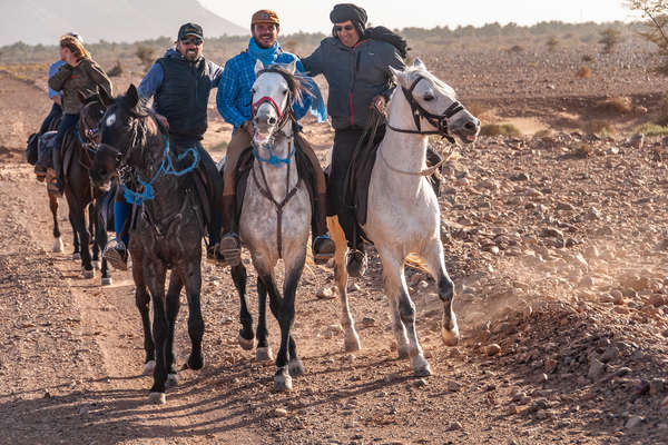 Guides équestres marocains