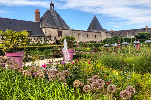 Halte équestre au jardin de Cheverny