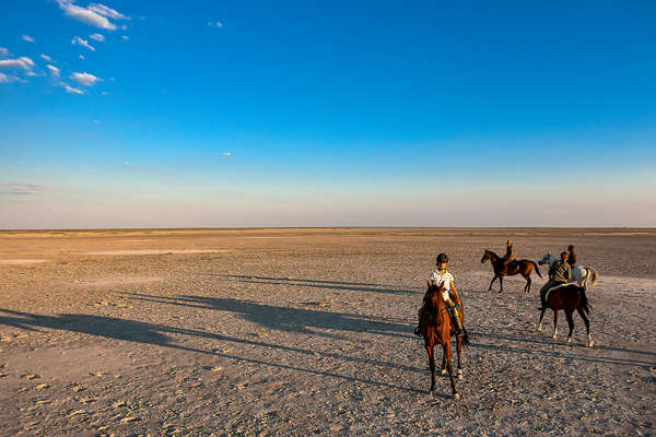 Kalahari à cheval