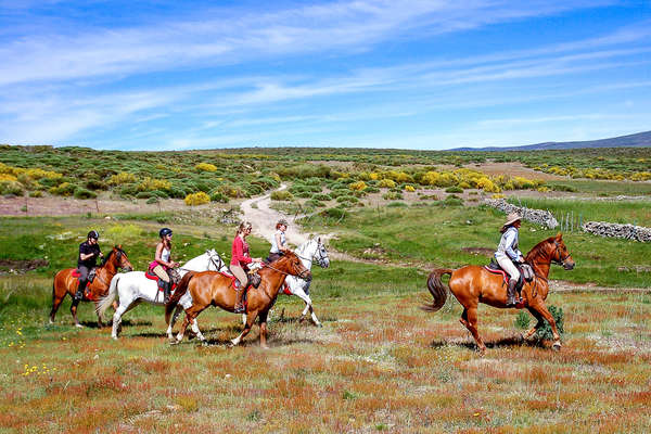 La Castille à cheval