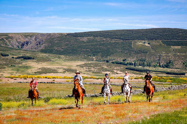 La Castille à cheval