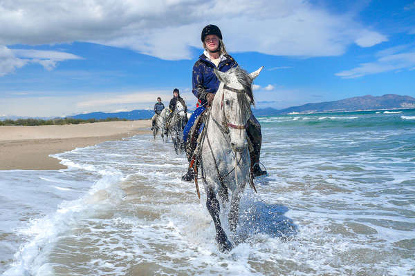 La Costa Brava à cheval