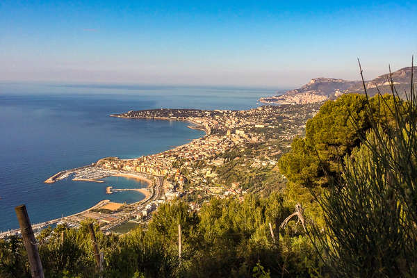 La côte d'Azur