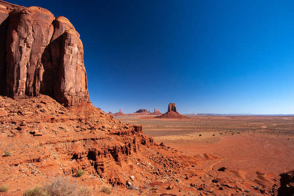 La piste des Navajos à cheval
