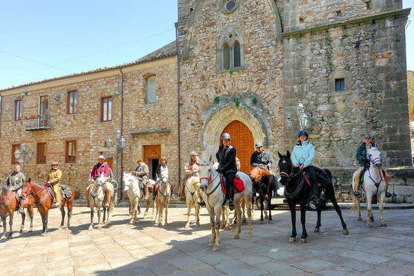 La Sicile à cheval