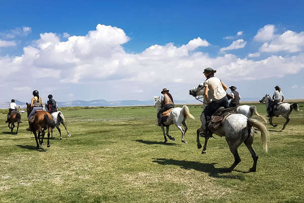 La Turquie à cheval