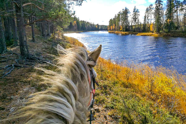 Lacs et rivières en Suède