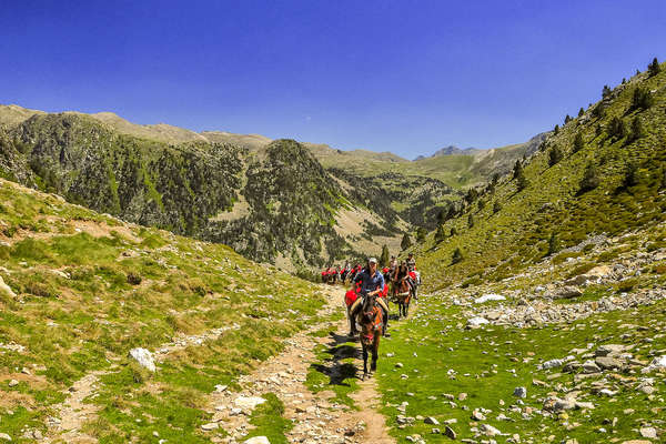 L'Andorre à cheval