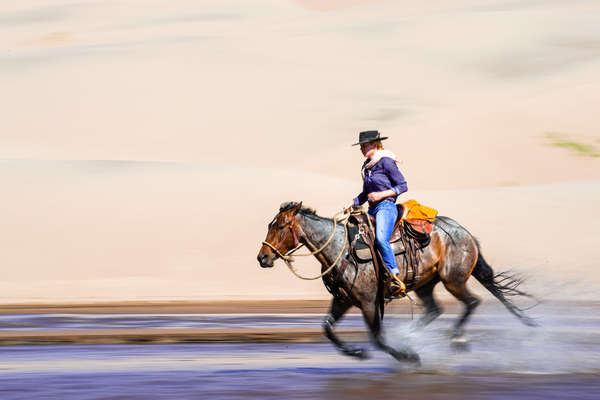 Le Colorado à cheval