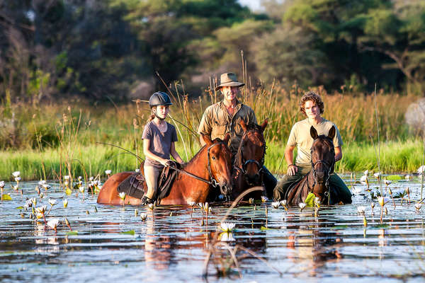 Le delta de l'Okavango à cheval