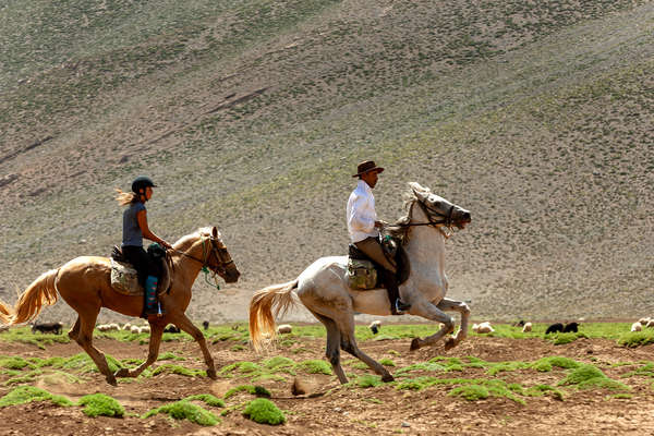 Le Haut Atlas au Maroc à cheval