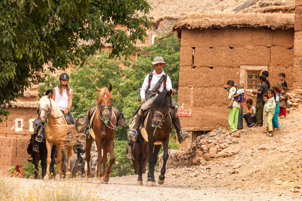 Le Haut Atlas au Maroc à cheval