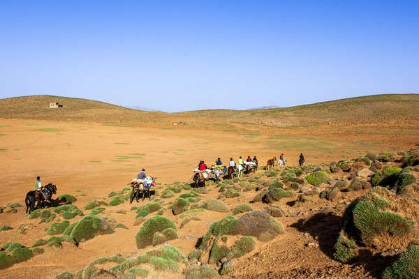 Le Haut Atlas au Maroc à cheval