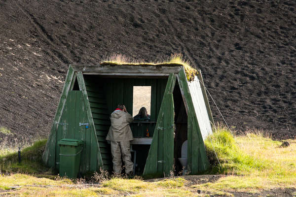 Le mont Hekla à cheval