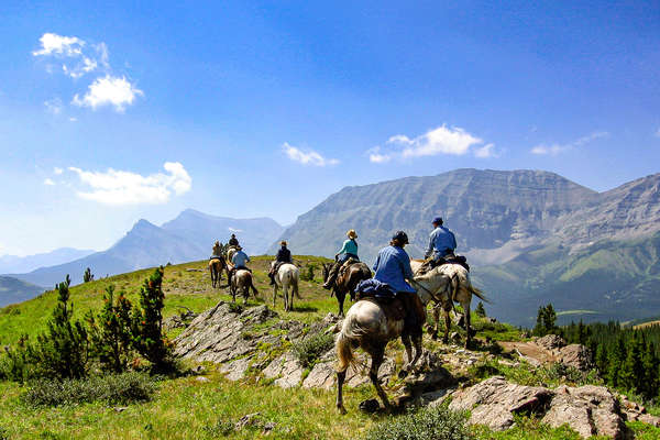 Les Rocheuses à cheval