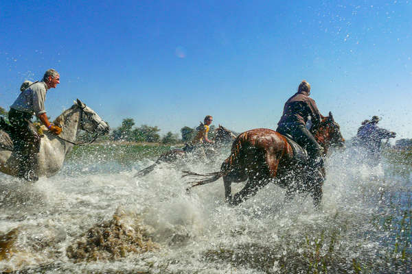 L'Okavango à cheval