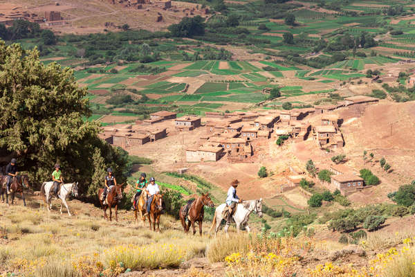 Maroc à cheval