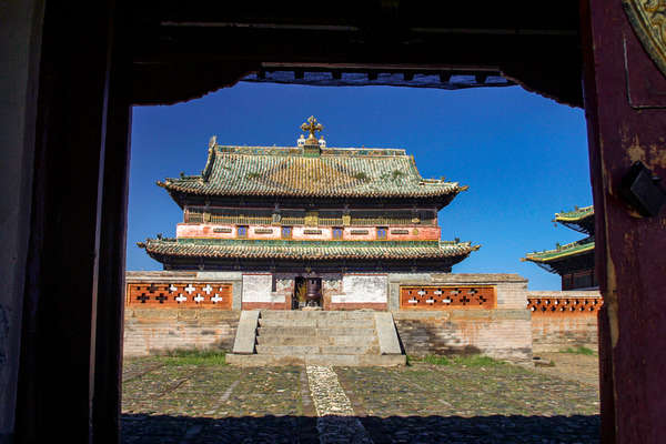 Monastère - La Mongolie à cheval