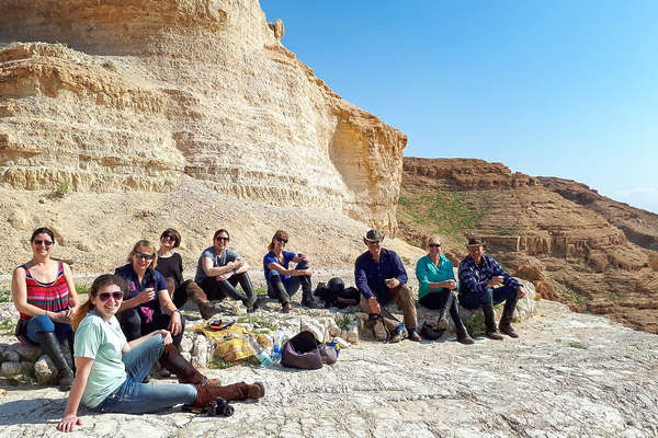 Pause équestre en Israël