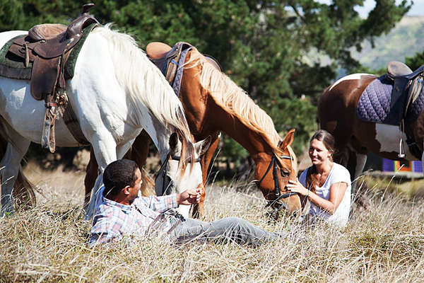 Randonnée à cheval en Nouvelle-Zélande