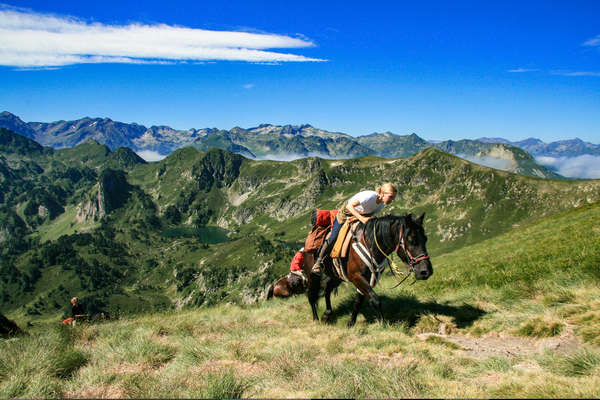 Paysage pyrénéen