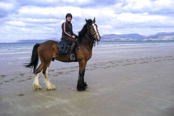 Plages d'Irlande à cheval