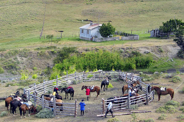 Randonnée à cheval au Chili