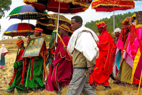 Procession en Ethiopie