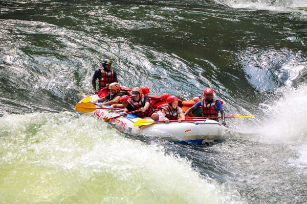 Rafting à Victoria Falls