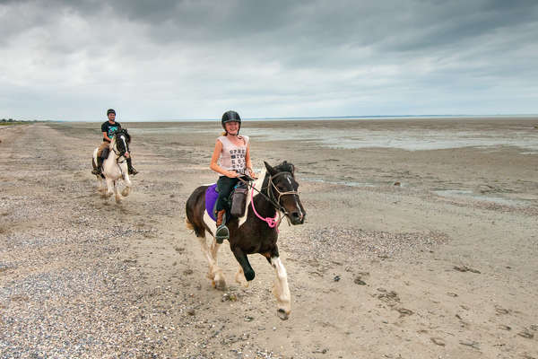 Rando à cheval au Mont Saint Michel