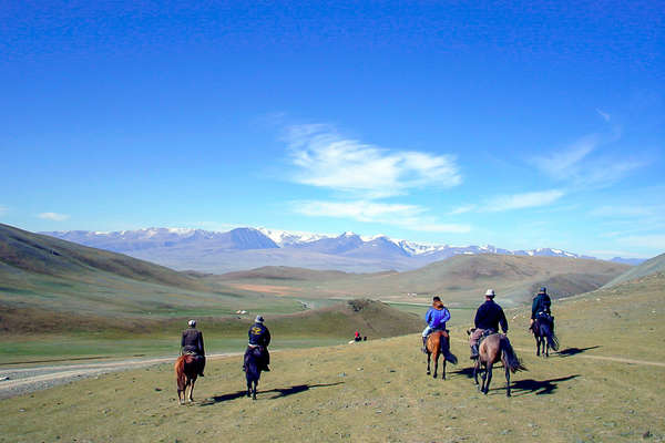 Rando à cheval dans l'Altaï