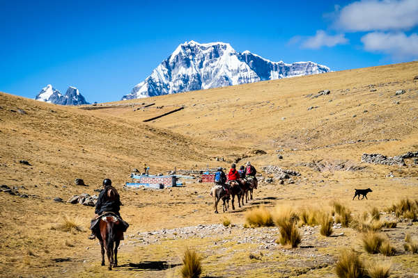 Rando à cheval dans les Andes au Pérou