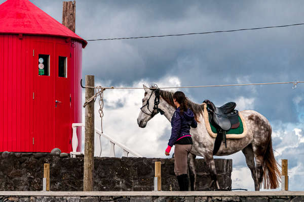 Rando équestre aux Açores